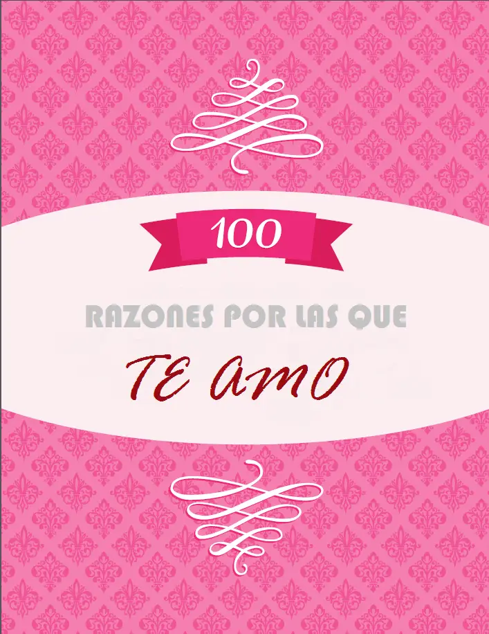 100 Razones Por Las Que Te Quiero - Sorpresas Para Tu Pareja